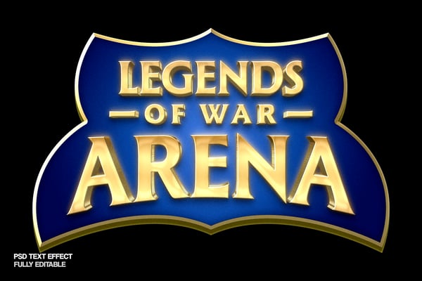 Gold Fantasy Text Effect