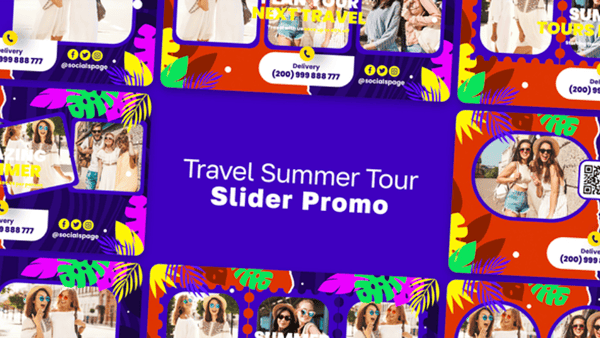 Travel Summer Tour Slider Promo