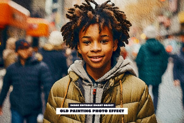 Old Painting Photo Effect