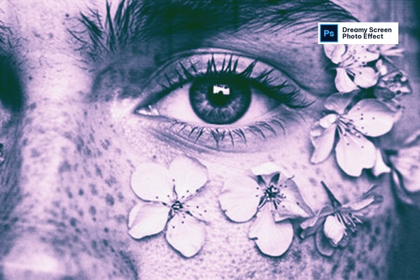 Dreamy Screen Photo Effect