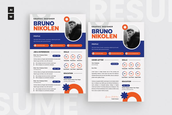 Creative Design Resume CV