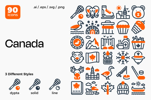Canada Icon Set