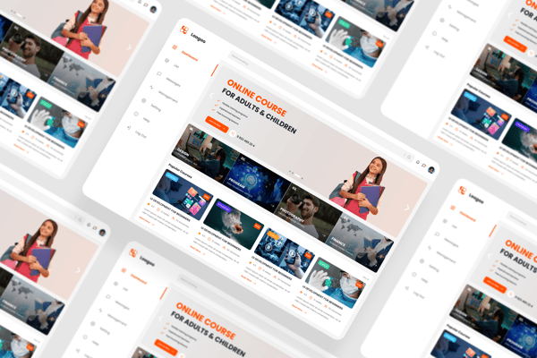 Course Dashboard UI Kit
