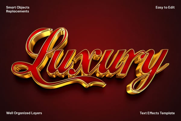 Luxury Golden Text Effect
