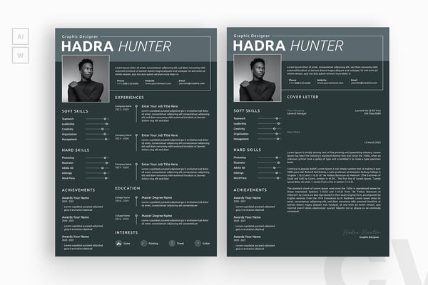 Modern Design Resume CV