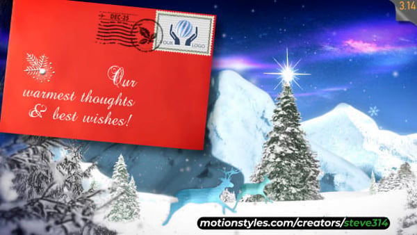 Christmas Greetings e-Postcard