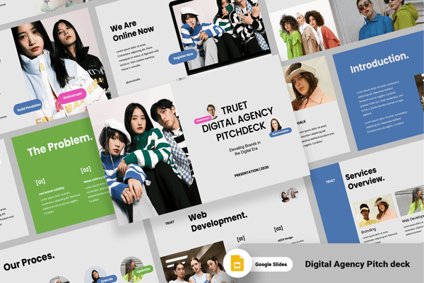 Digital Agency Pitch deck- Google Slides