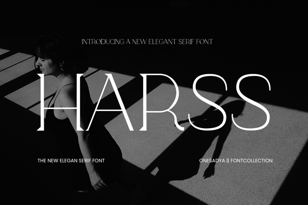 Harss – Minimalist Serif Display Font