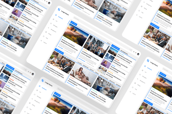 News Dashboard UI Kit