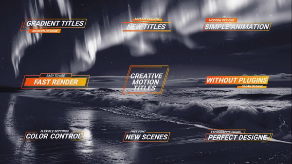 Glitch Titles in Davinci Resolve.