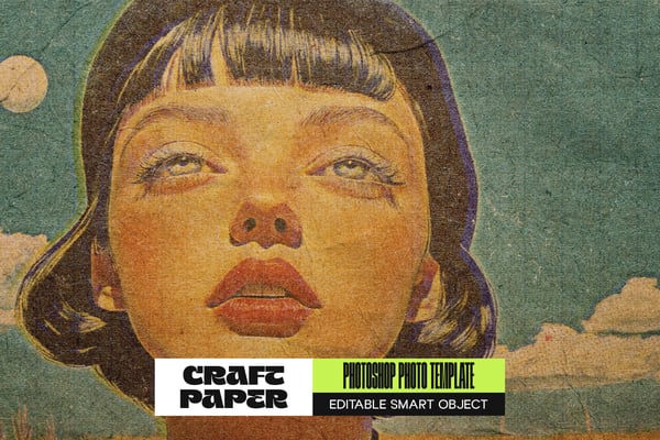 Craft Paper Photo Effect