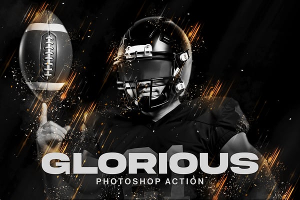 Glorious Photoshop Action