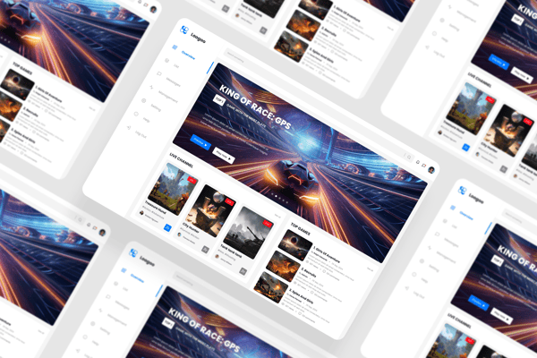 Games Dashboard UI Kit