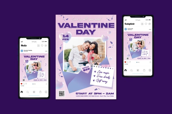 Valentines Party Flyer