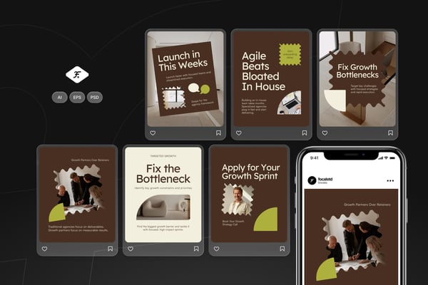Business Startup Agency - Instagram Post Template