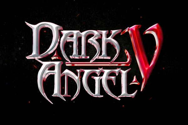 Silver Game Title Text Effect