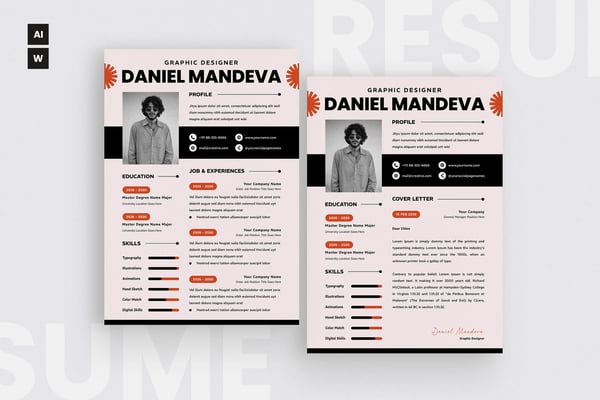 Creative Business Resume CV