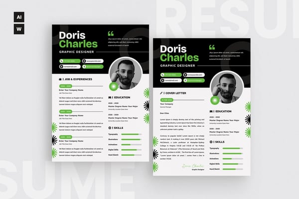 Modern Business Resume CV