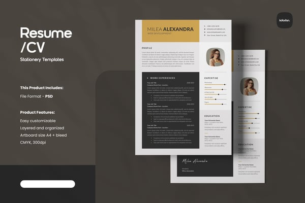 Resume/CV – Vol. 142