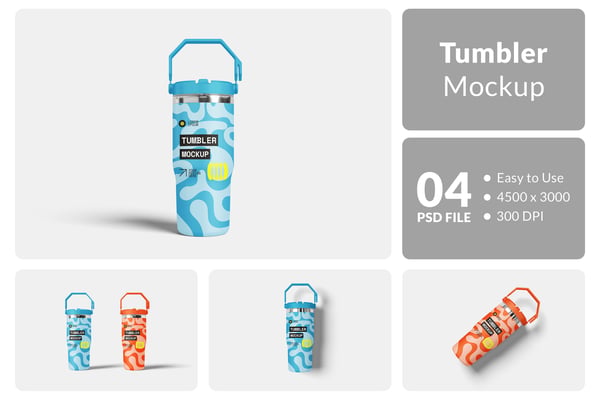 Tumbler Mockup