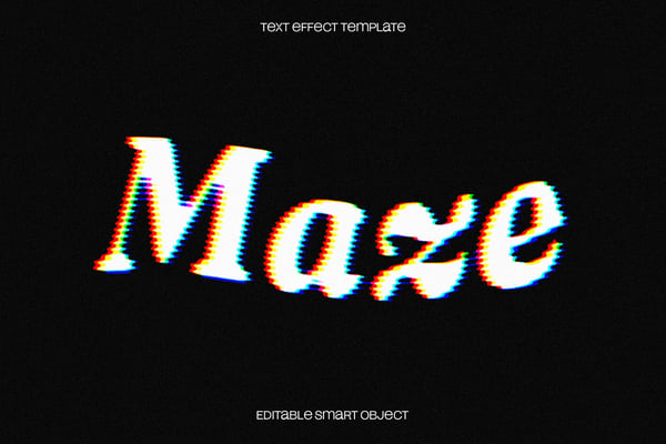 Glitch Text Effect