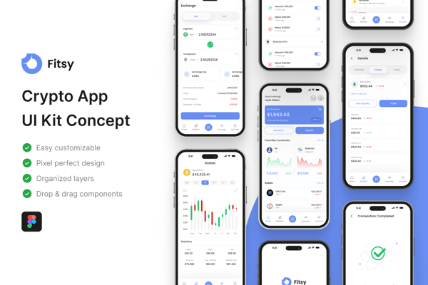 Fisty - Crypto App UI Kit