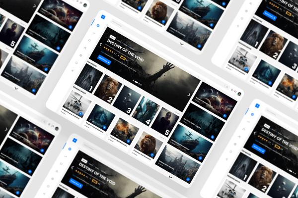 Movies Dashboard UI Kit