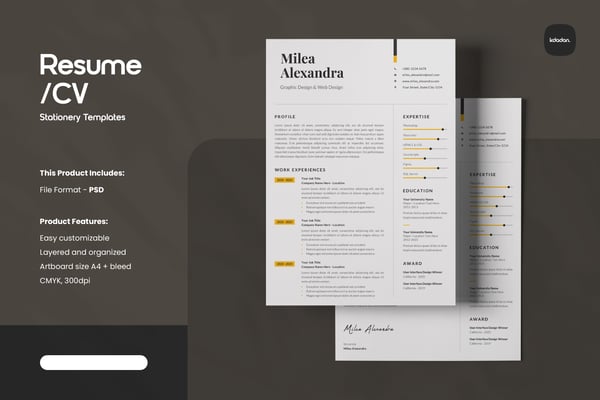 Resume/CV – Vol. 97
