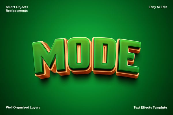 Mode Text Effect