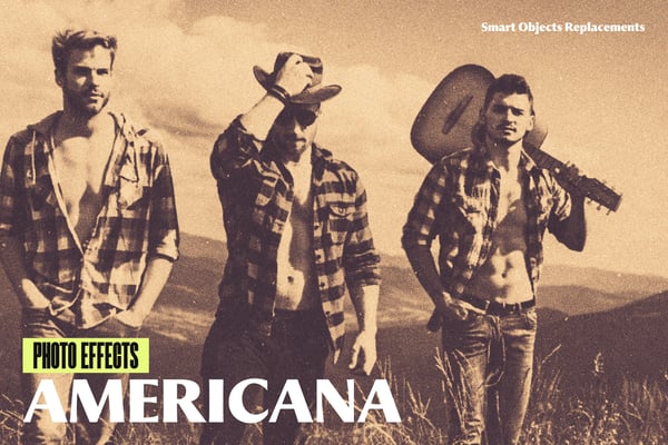 Americana Photo Effect