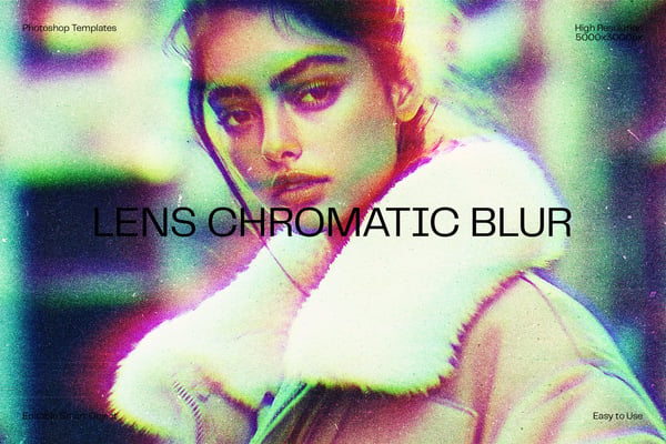 Lens Chromatic Blur Photo Effect