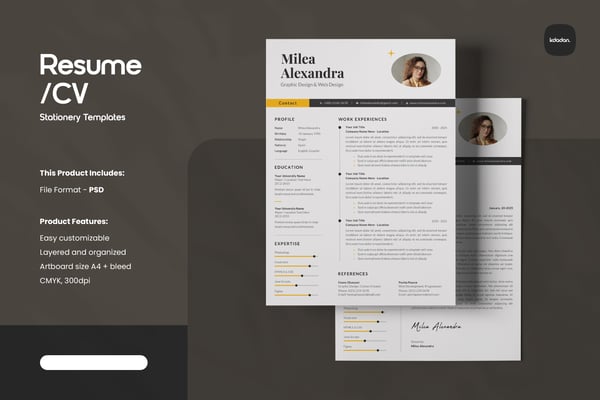Resume/CV – Vol. 101