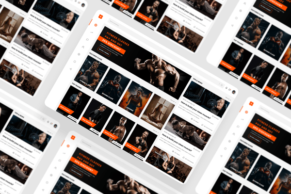 Fitness Dashboard UI Kit