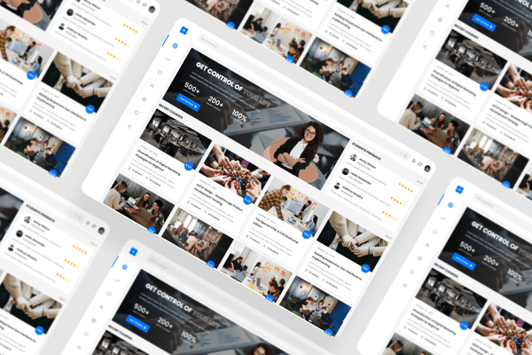 Course Dashboard UI Kit