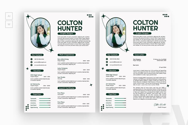 Design Style Resume Cv