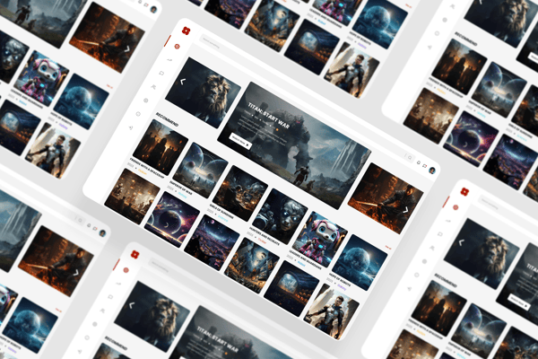 Movies Dashboard UI Kit
