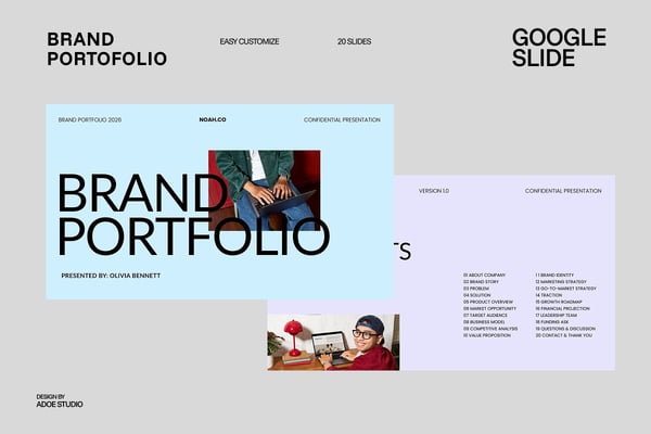 Noah- Brand Portofolio Google Slides