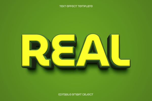 Real Text Effect