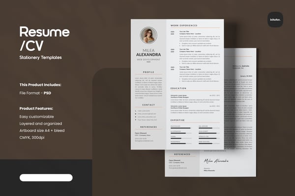 Resume/CV – Vol. 84