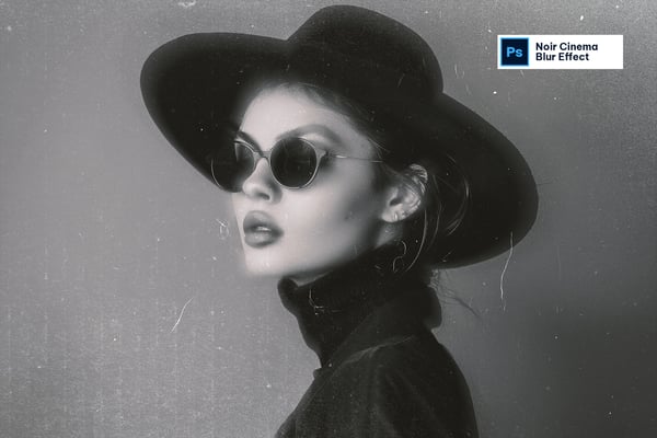 Noir Cinema Blur Effect
