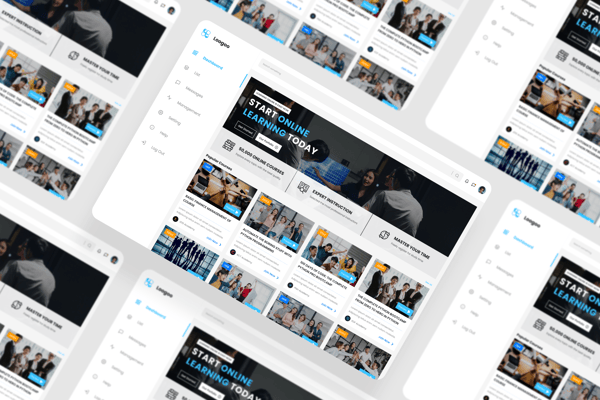 Course Dashboard UI Kit