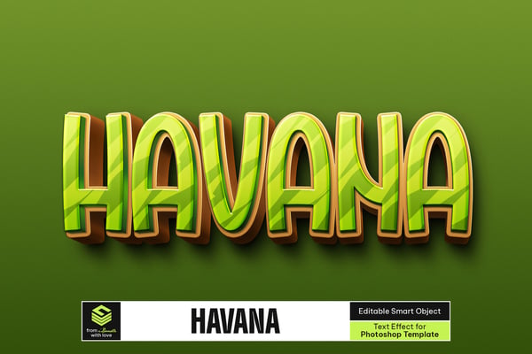 Havana Text Effect