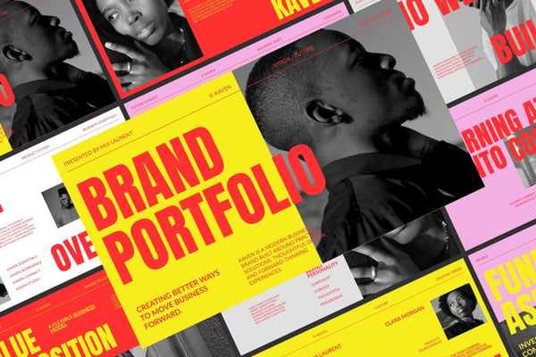 Kaven - Brand Portfolio Google Slides 