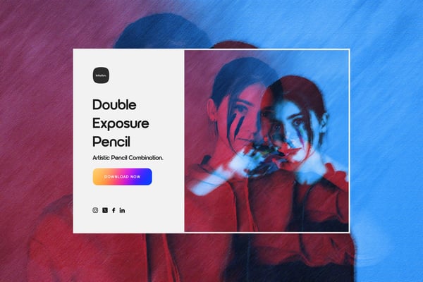 Double Exposure Pencil