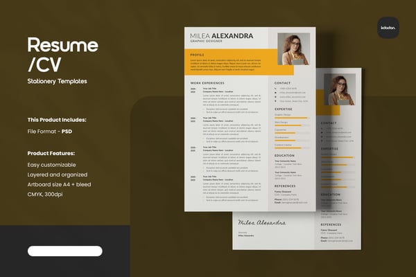 Resume/CV – Vol. 41
