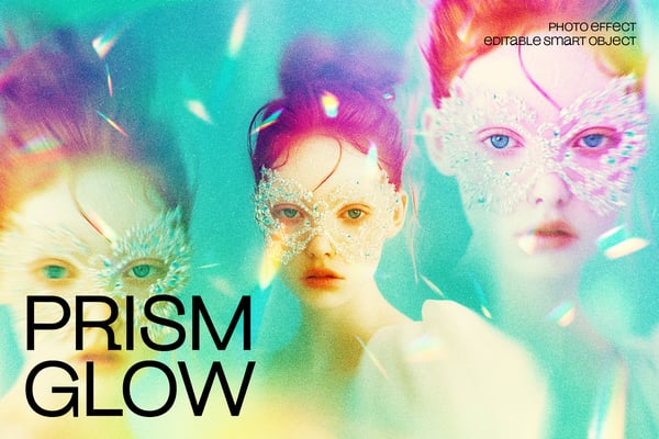 Prism Glow Photo Effect