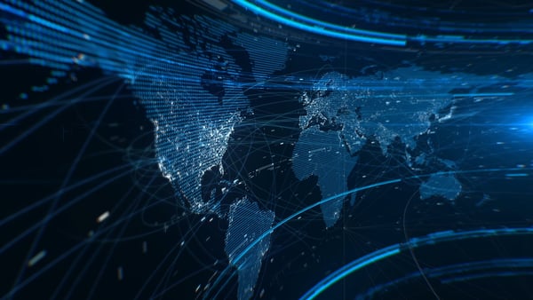 World Map | Video In Loop
