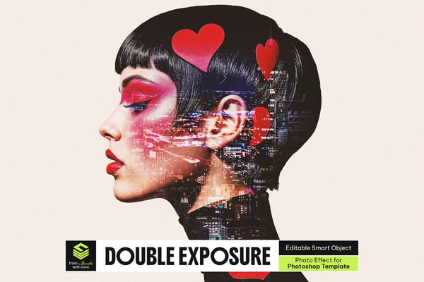 Double Exposure Photo Effect