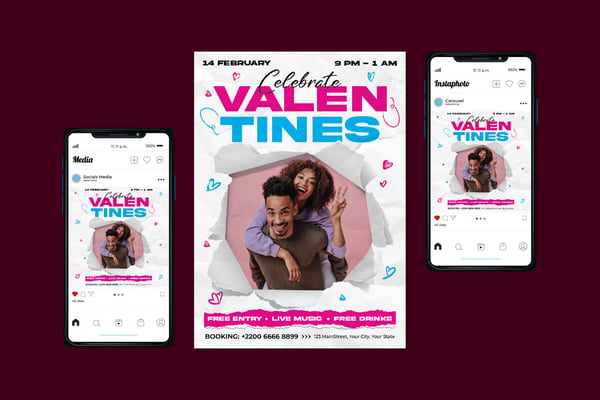Valentines Party Flyer