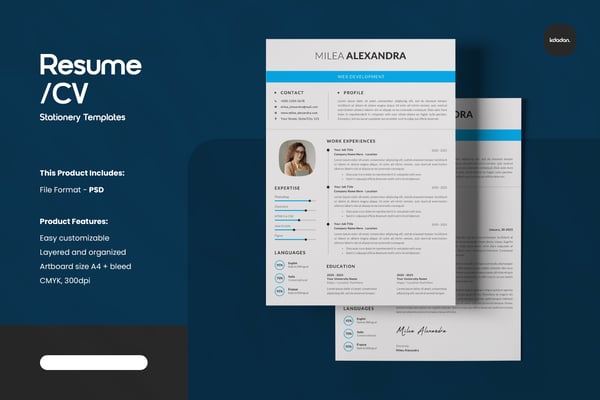 Resume/CV – Vol. 116